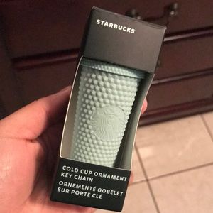 Starbucks ornament key chain